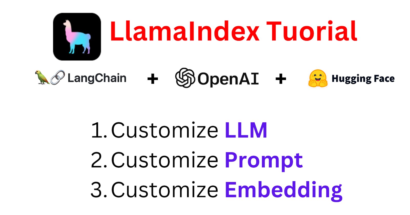 Mastering LlamaIndex : Create, Save & Load Indexes, Customize LLMs, Prompts & Embeddings