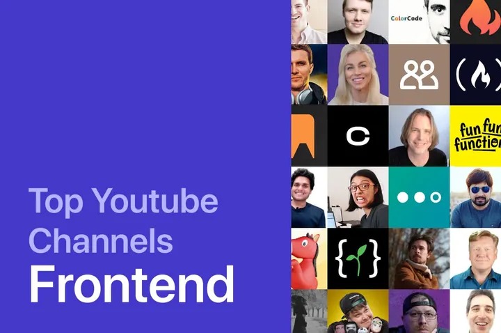 Top 5 YouTube Channels for Front-end Devs!!!