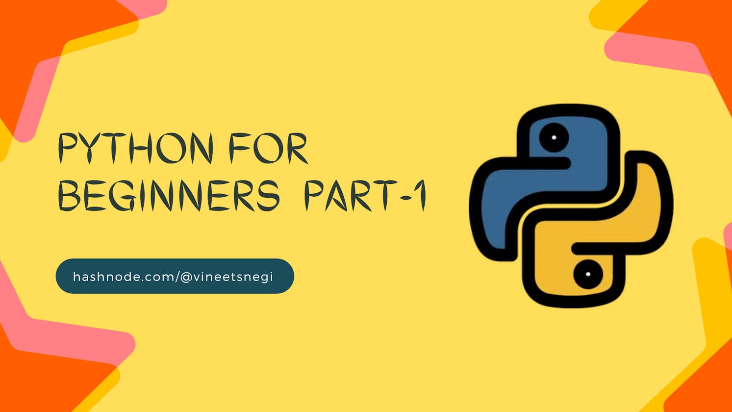 Python for Beginners  Part-1