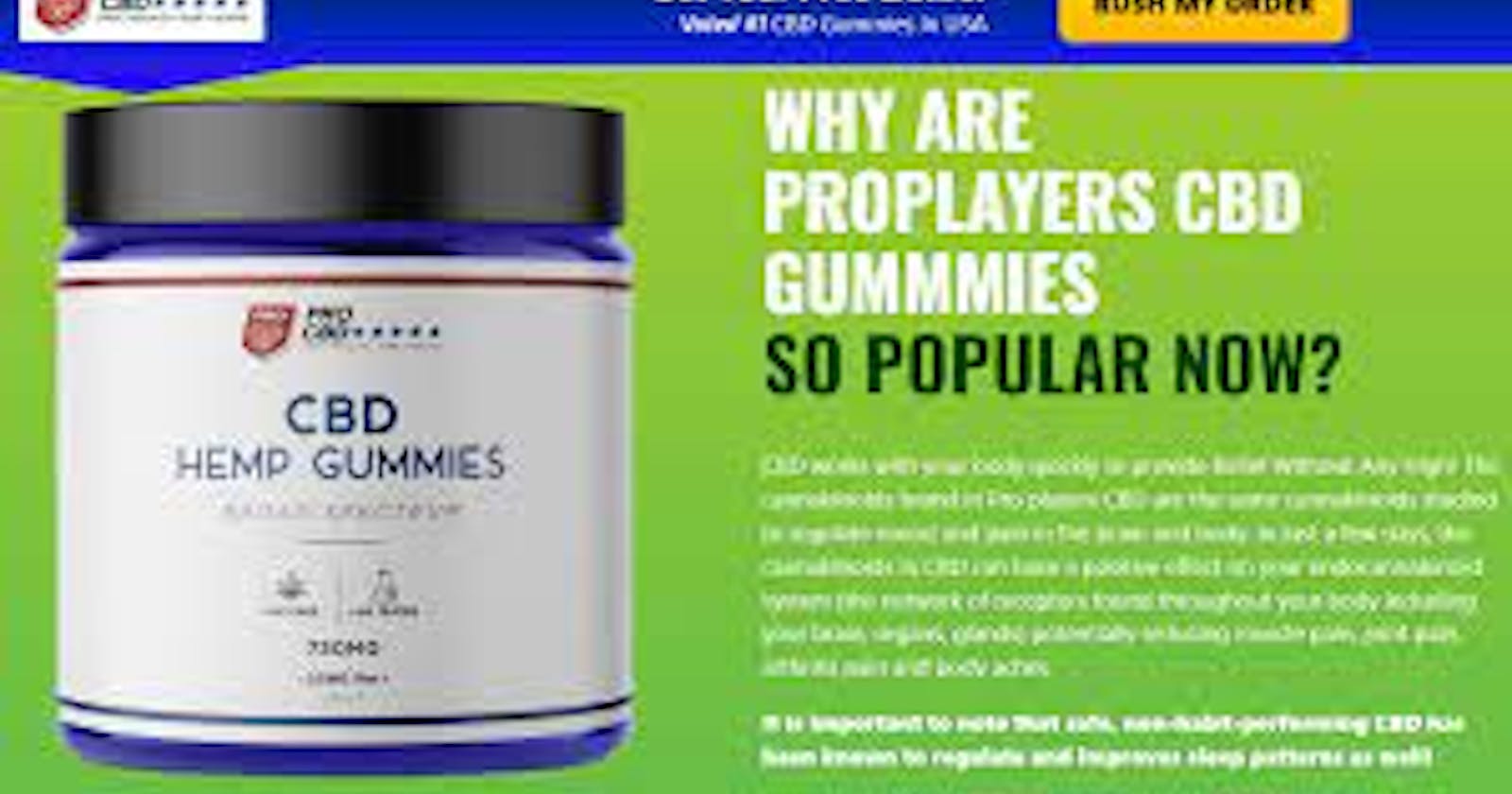 Pro Players CBD Gummies Performance