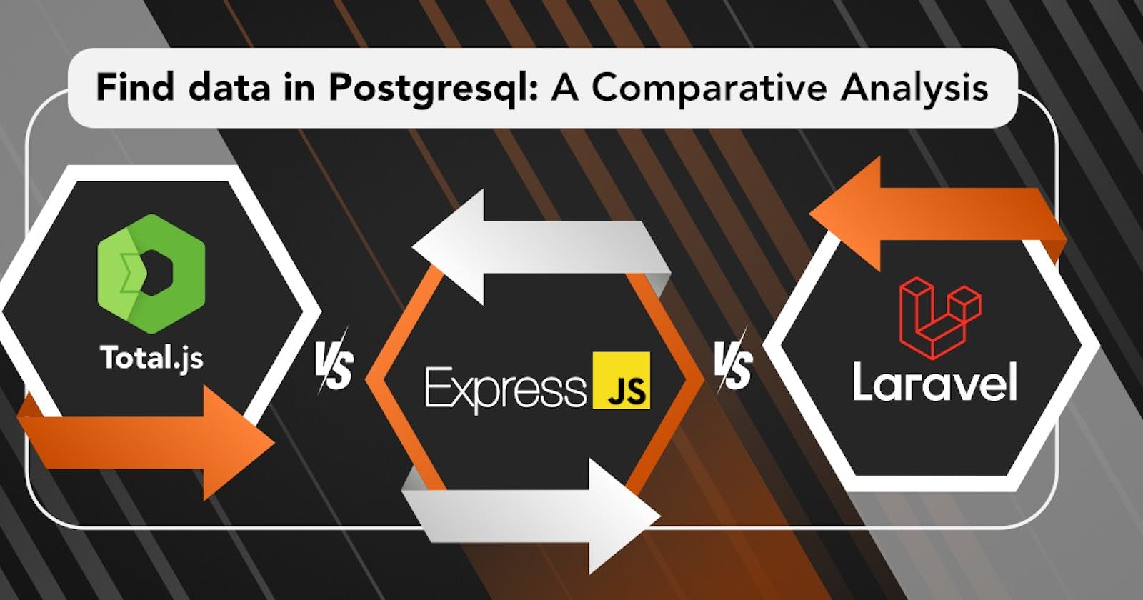 Efficient Data Retrieval in PostgreSQL: A Comparative Analysis of Express.js, Laravel, and Total.js
