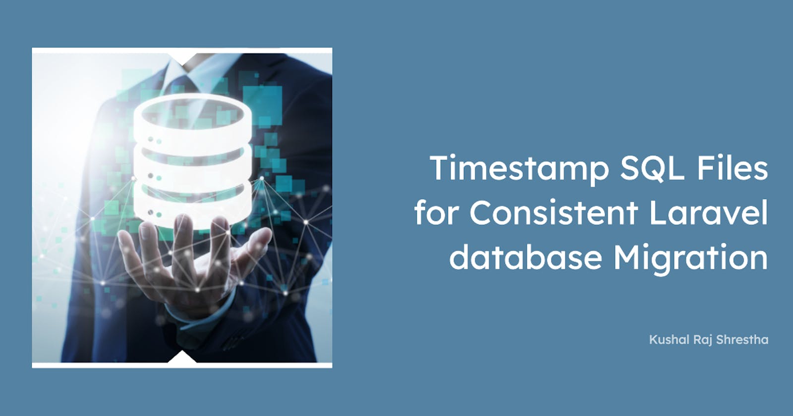 Timestamp SQL Files for Consistent Laravel Migration