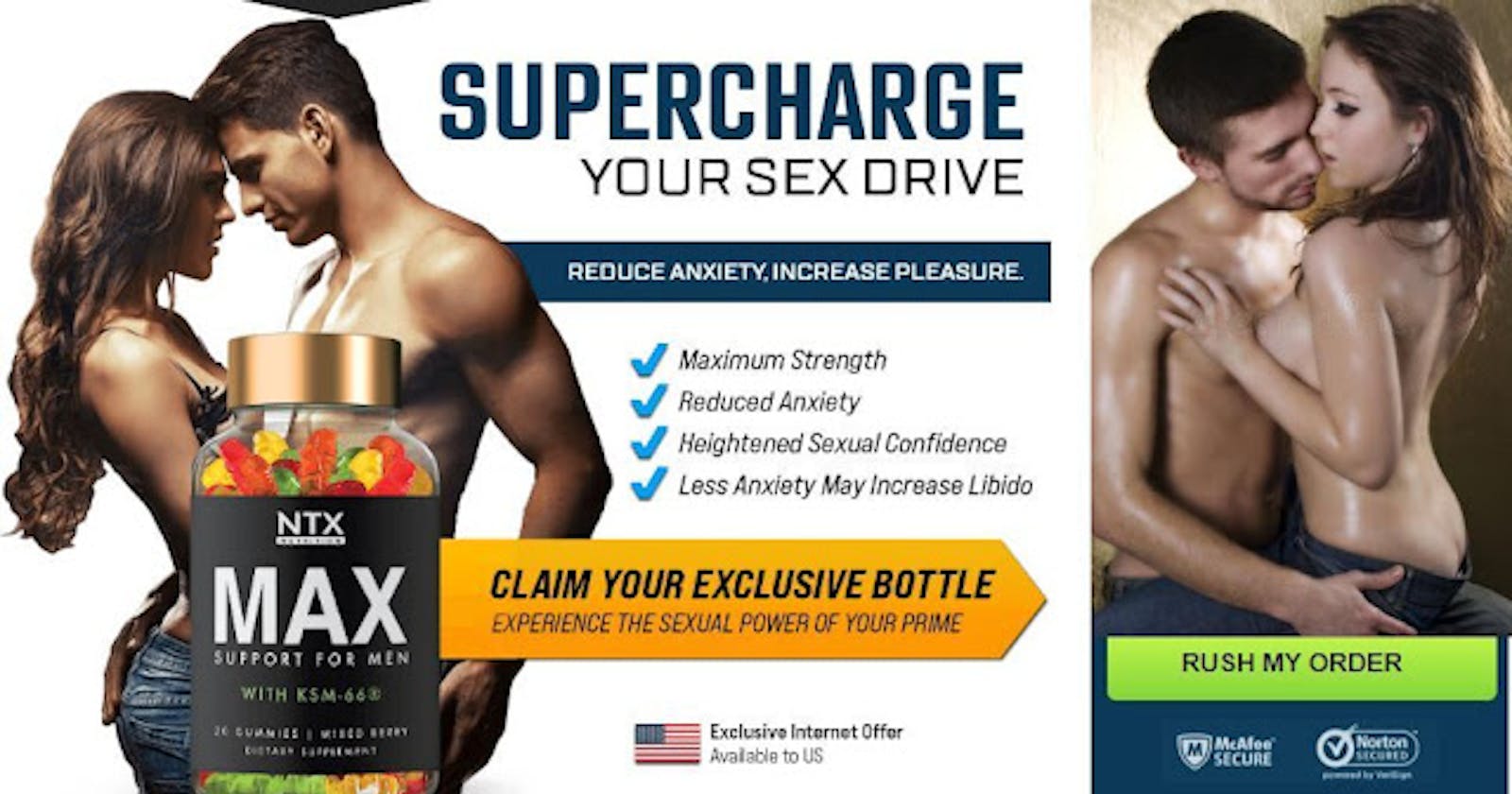 NTX MAX Male Enhancement Gummies -Support Sexual Health & Stamina!