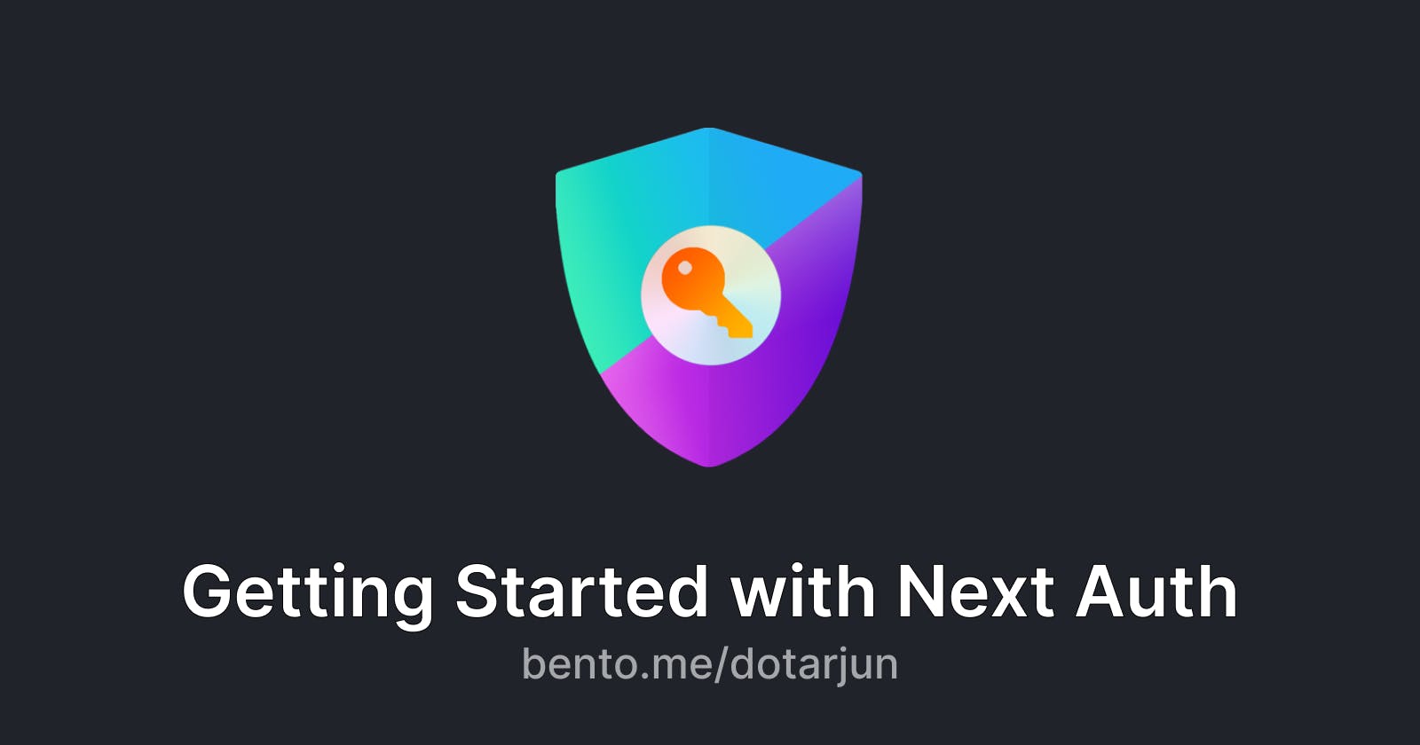 Getting Started with Next Auth