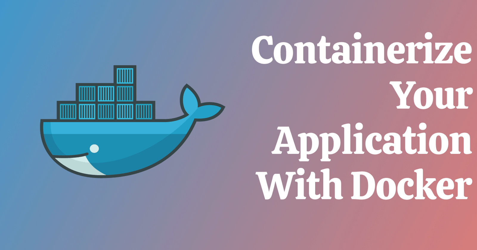 Containerizing a go API with docker