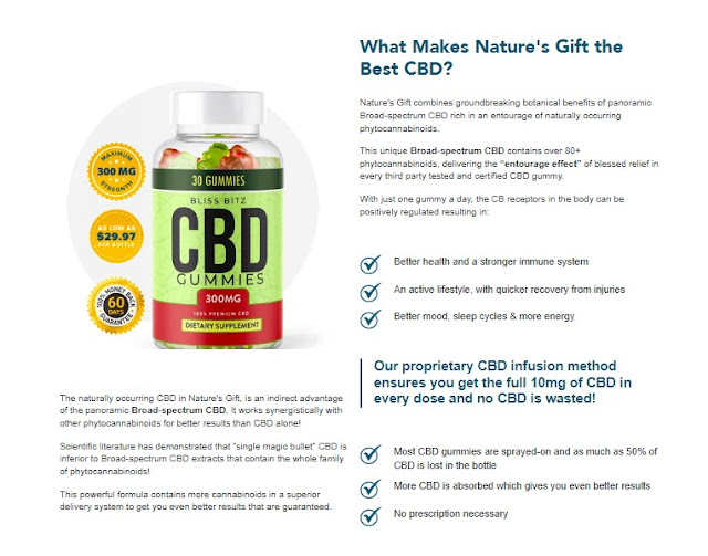 Bliss Blitz CBD Gummies Canada - [AMZONE REPORT 2023] (Relief Stress, Anxiety)