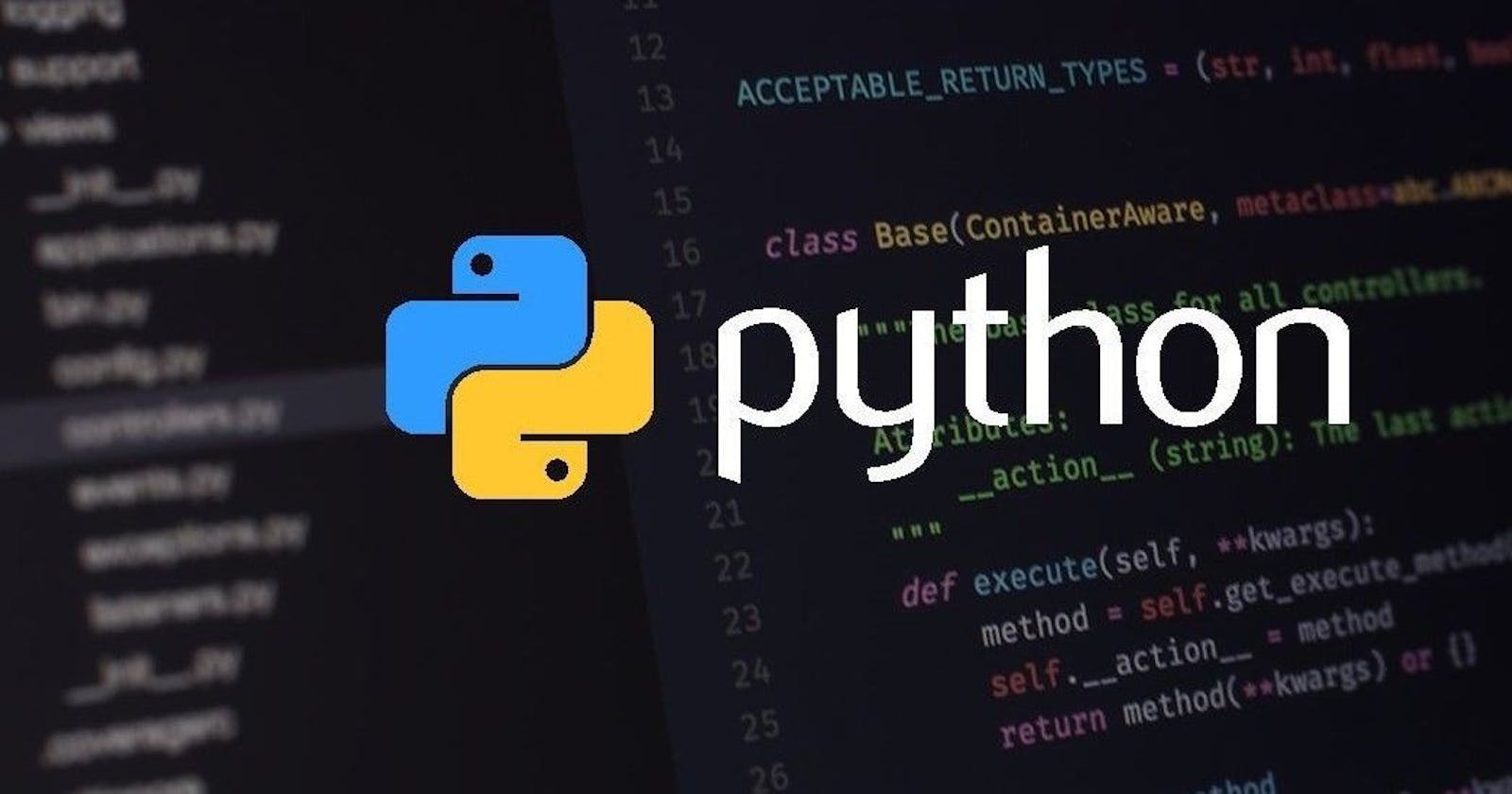 Python Statndard's Data Types