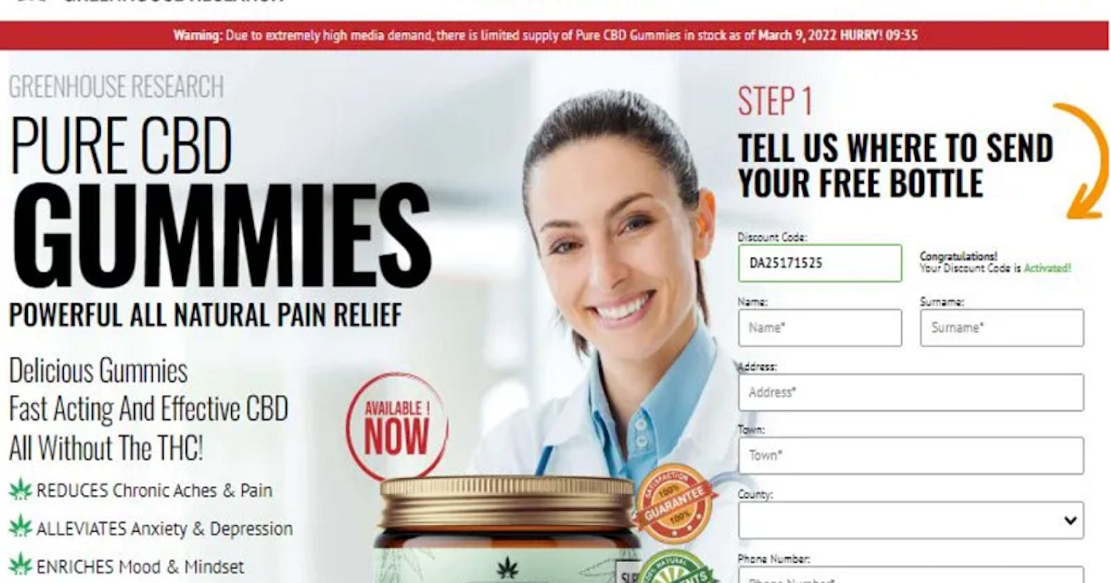 Herbluxe CBD Gummies Official Website, Improve Health & Helps In Pain Relief?
