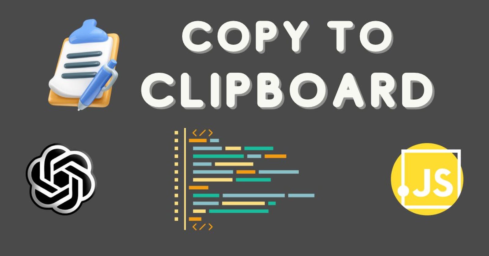 JavaScript's Clipboard Copy: Crafting with AI