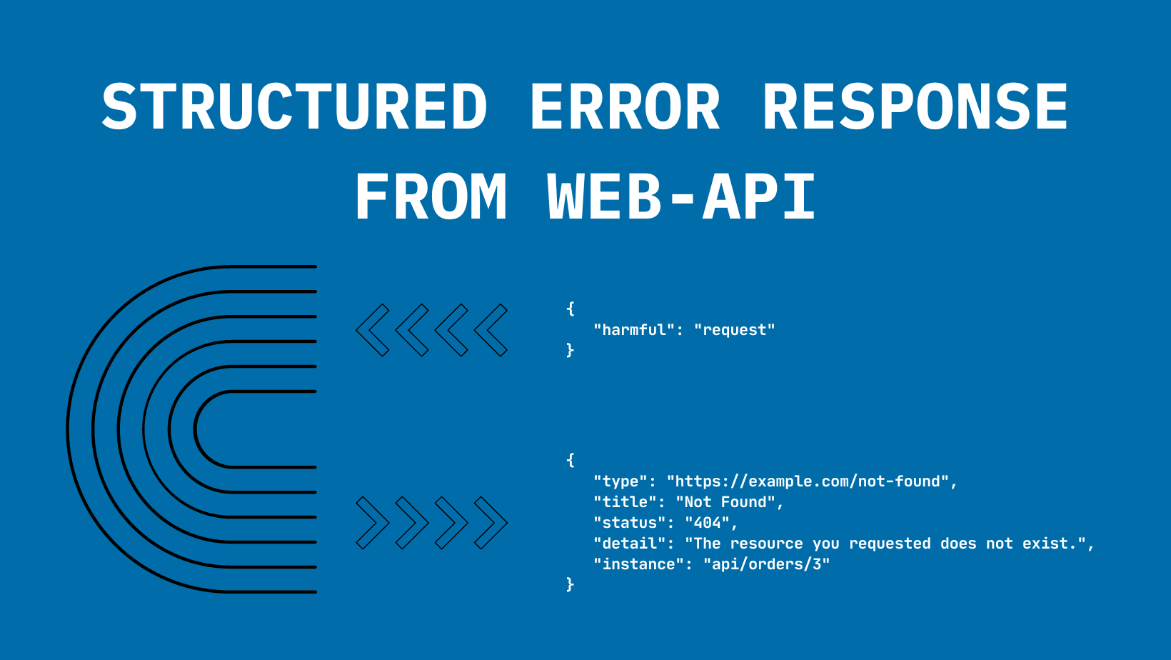 Structured Error Response from Web API