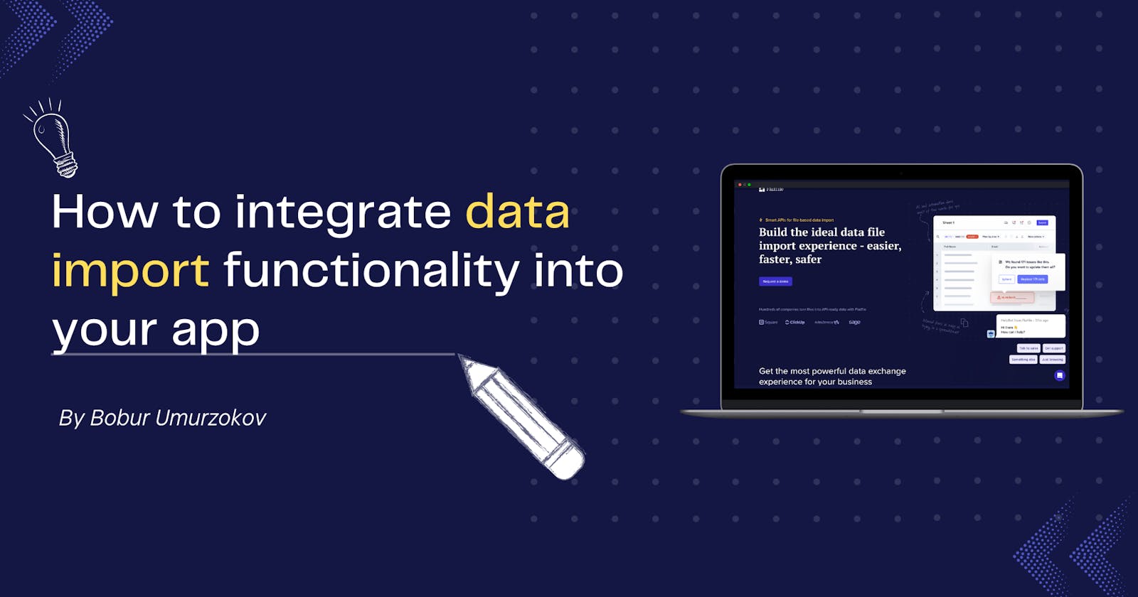 How to integrate data import functionality into your app