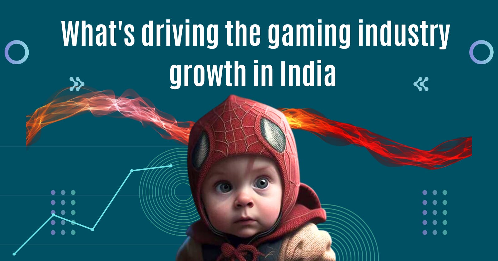 What's driving the gaming industry growth in India and what trends do you think will take off in the sector in the future?