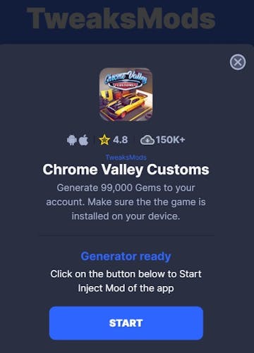 chrome-valley-customs-hack
