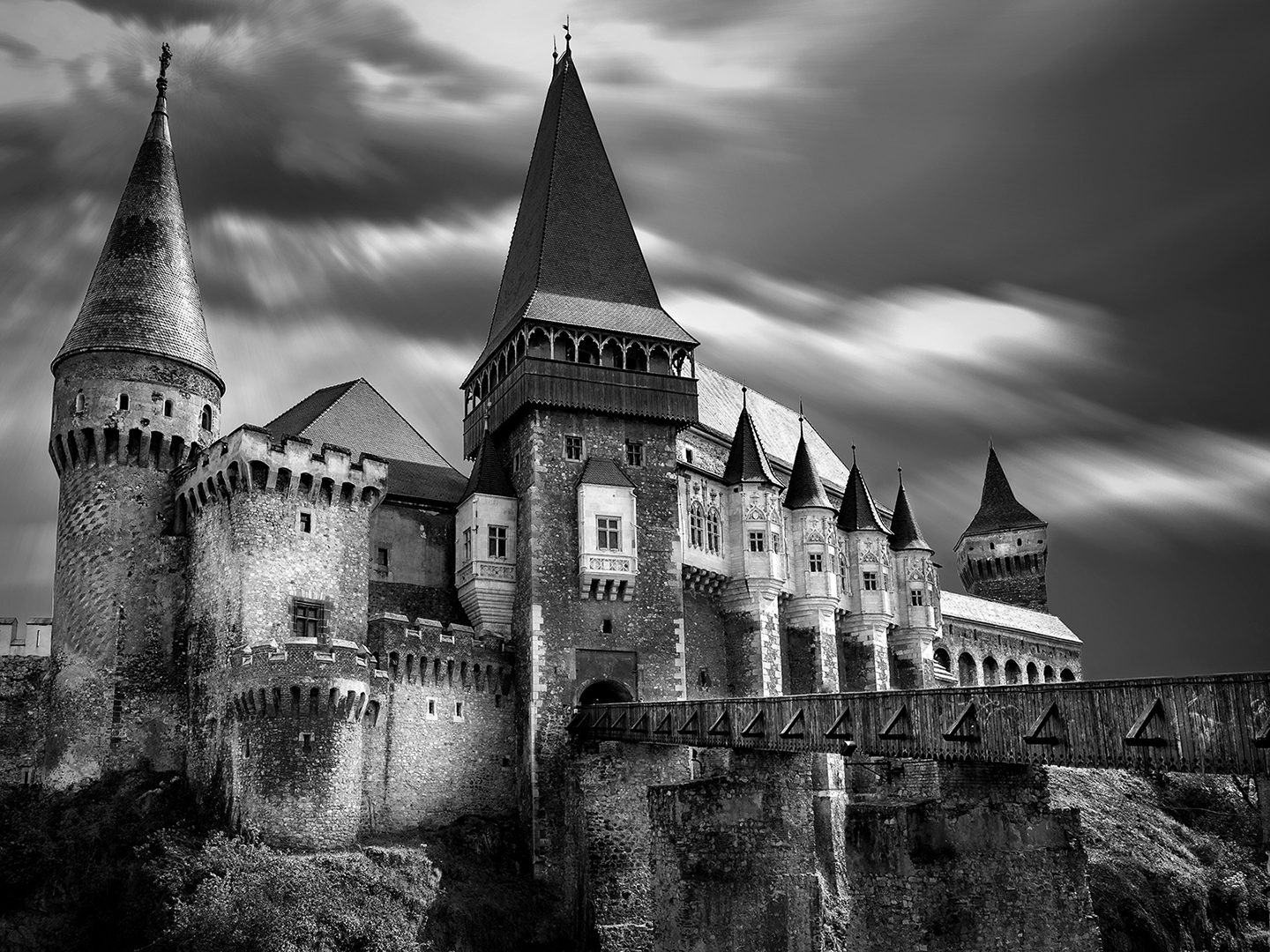 Corvin's Castle in Transylvania