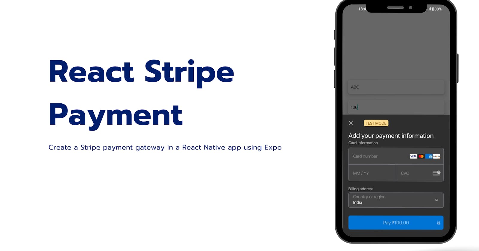 Mastering Mobile Payments: Integrating Stripe into React Native for Seamless Transactions