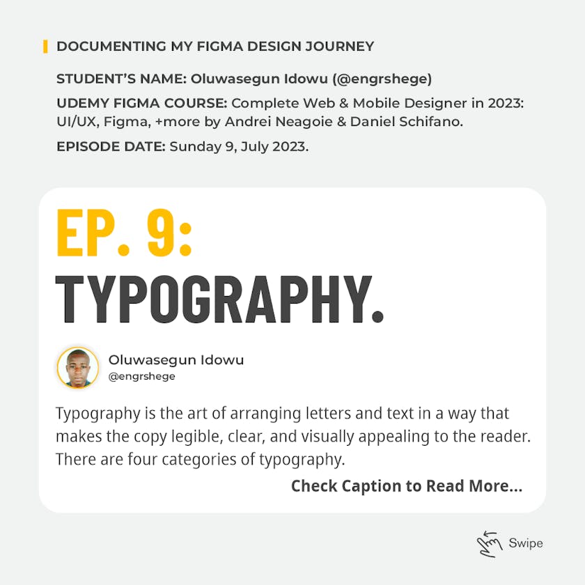 Ep. 9: Typography