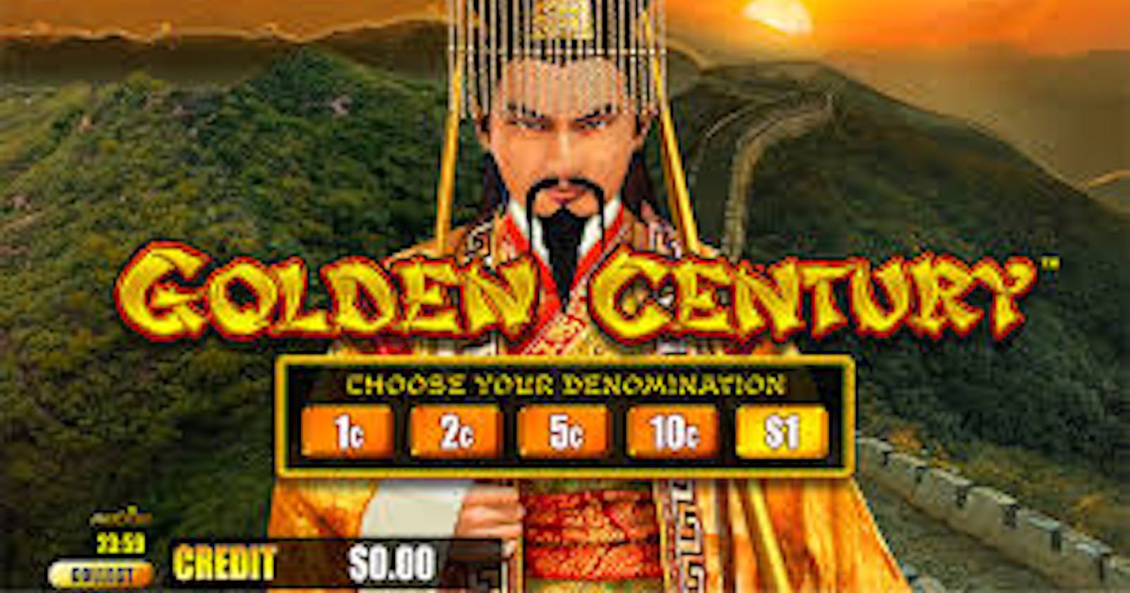 Golden Century Slot Machine: A Golden Opportunity for Massive Payouts