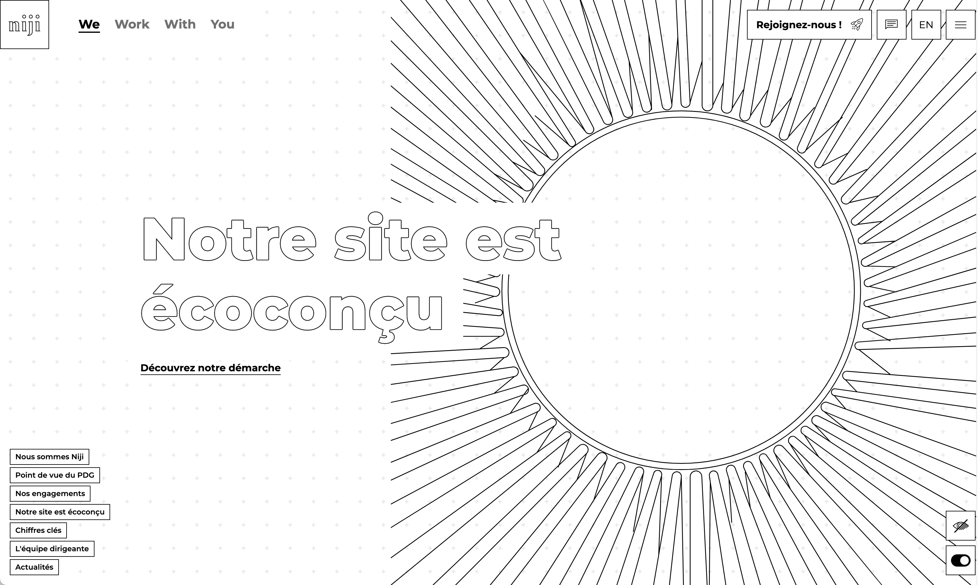 Niji.fr / Un site éco-conçu