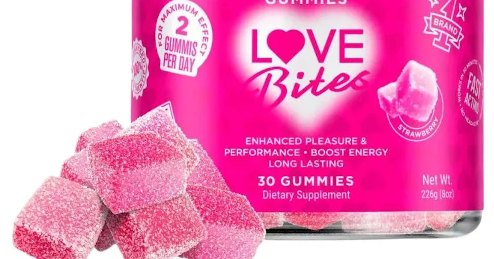 Love Bites Female Sensual Gummies - Does It Really Work ? Here's My Results Using It!