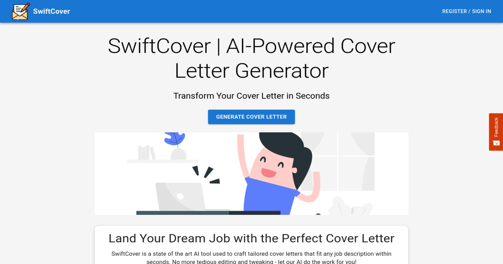 SwiftCover: Revolutionizing Job Applications with AI-Powered Cover Letters