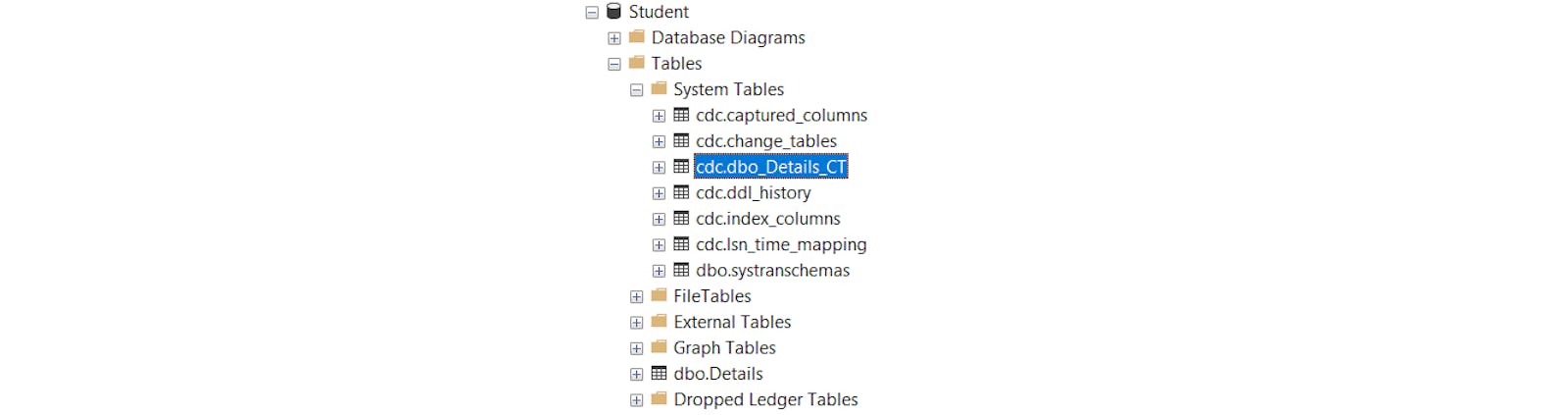 How to Use CDC Tables to Capture Change Data
