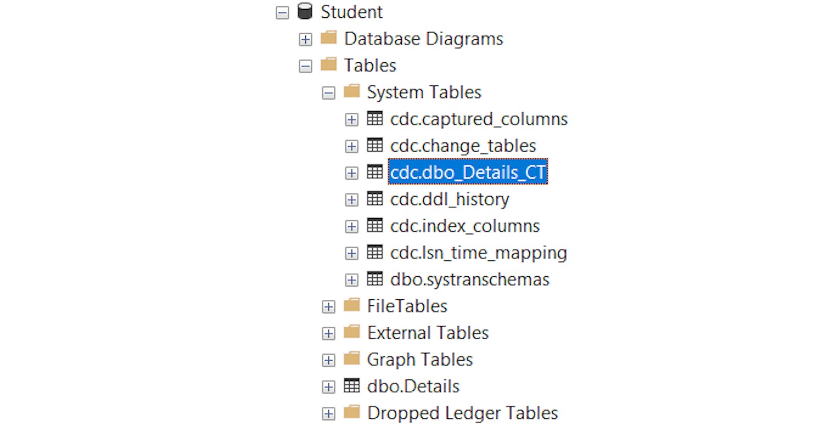 How to Use CDC Tables to Capture Change Data