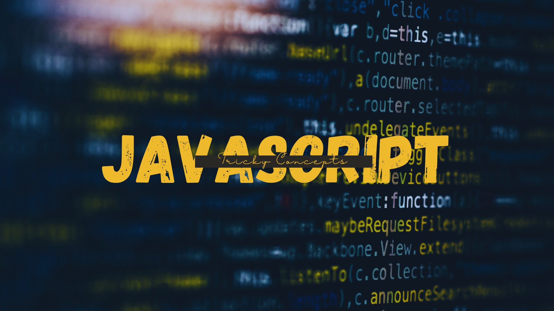 JavaScript Tricky Concepts