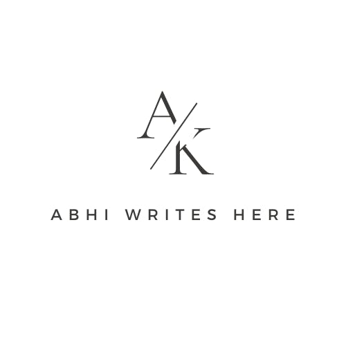 Abhishek writes here