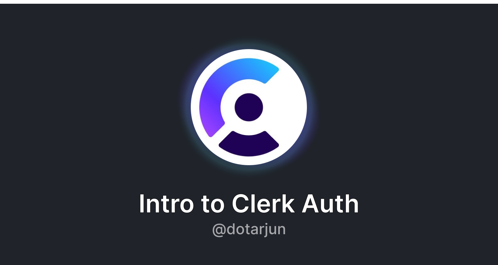 Easy Next.js Authentication With Clerk