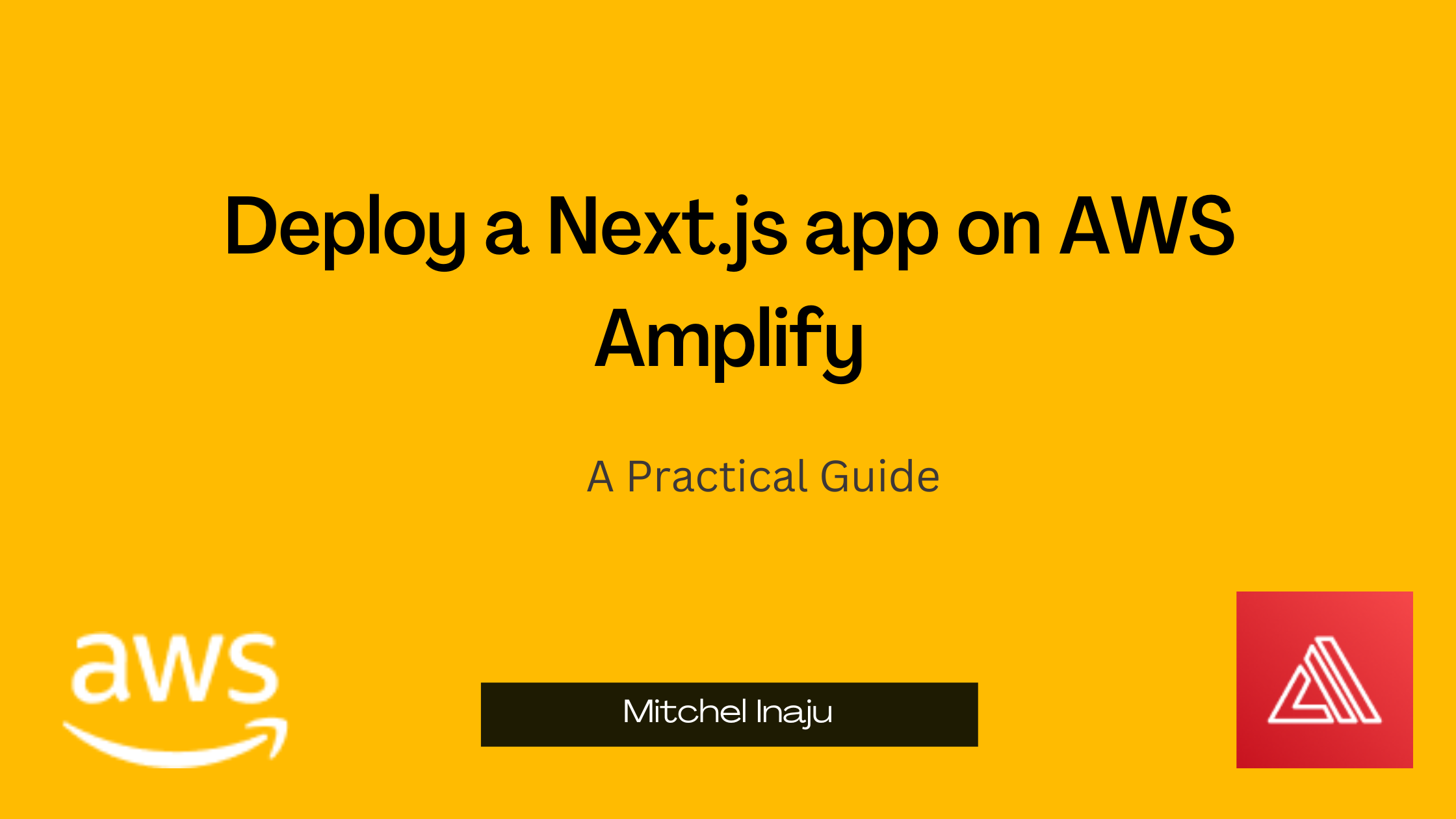 Deploy a Next.js app on AWS Amplify