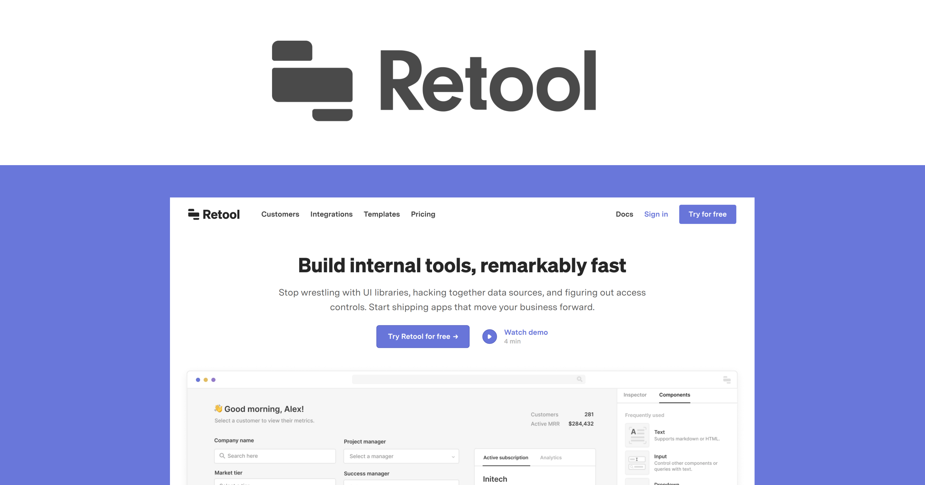 Retool Design An Intro to retool