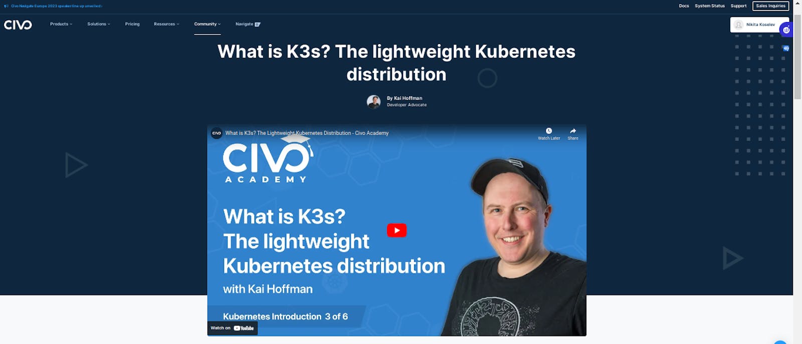 Exploring K3s: The Lightweight Kubernetes Distribution