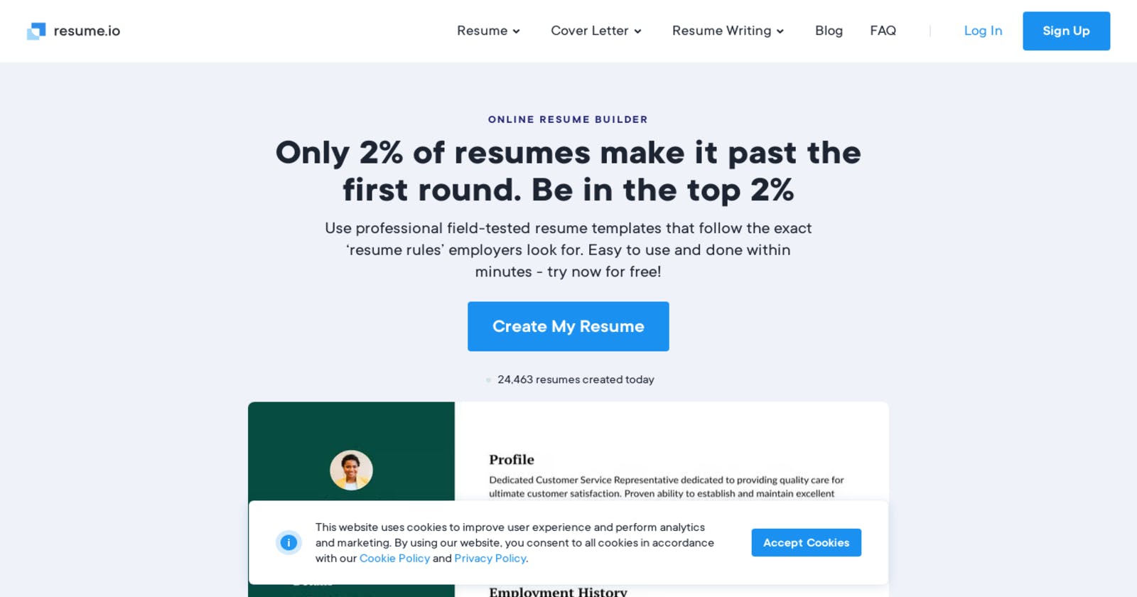 Resume.io: A Guide to Crafting Your Winning Resume