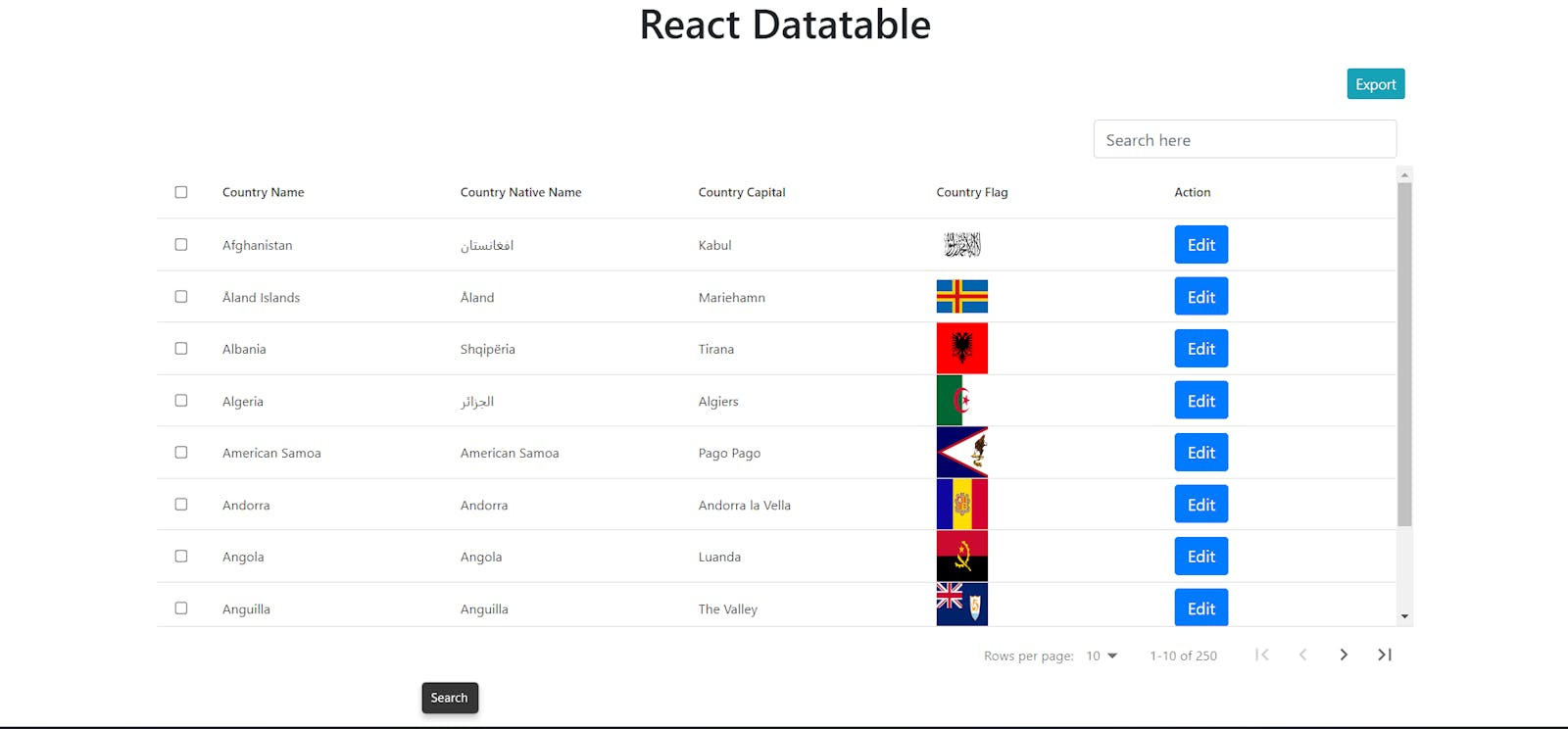 Creating a Dynamic Bootstrap Table in React