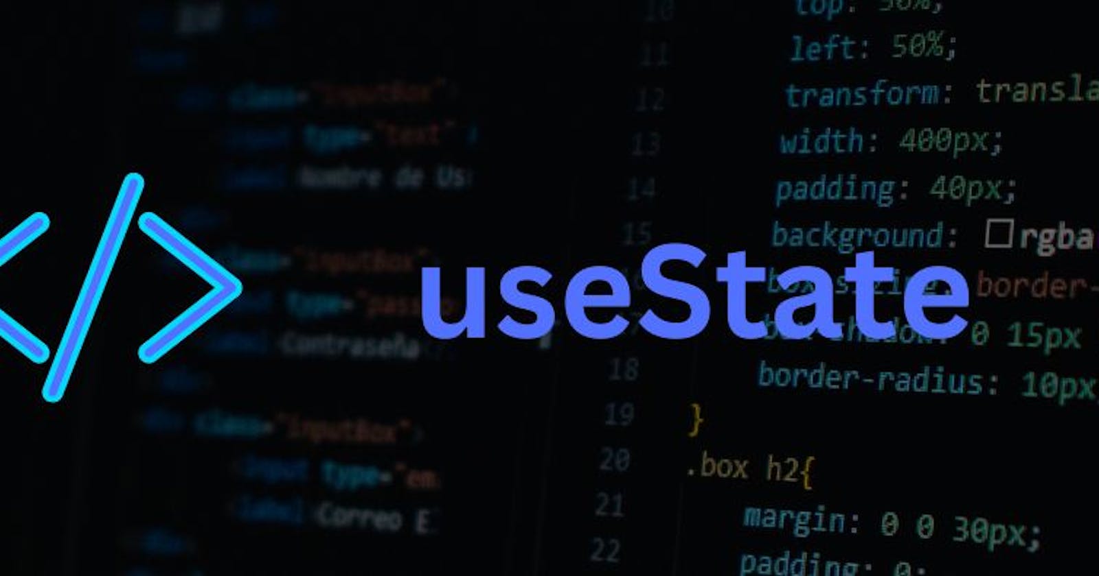 useState in React. js