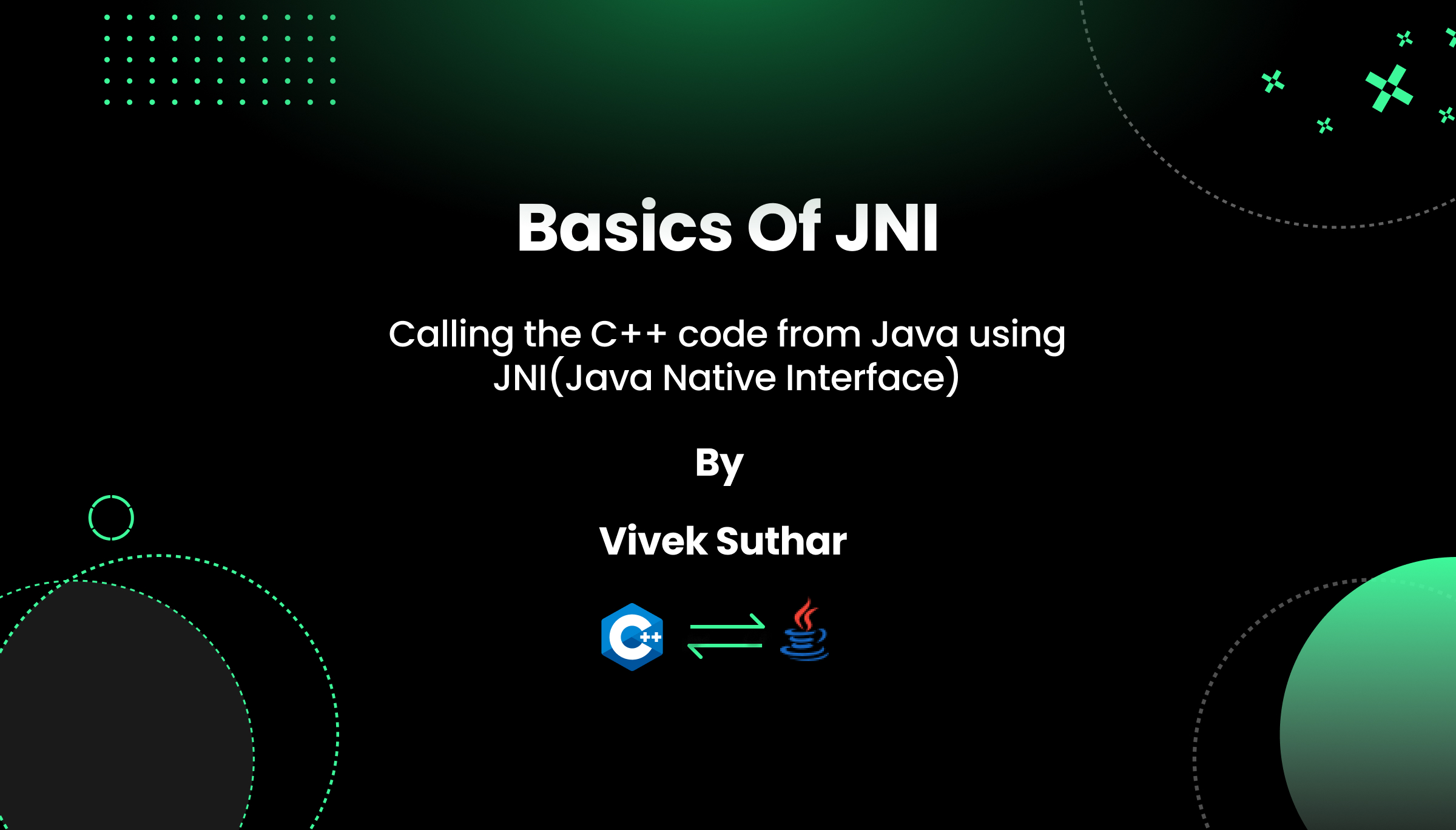 JNI: Calling C++ Code from Java