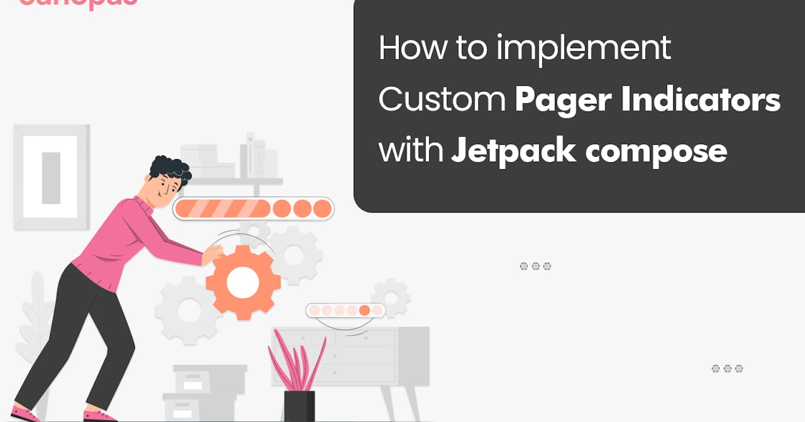 How to implement Custom Pager Indicators in Jetpack Compose