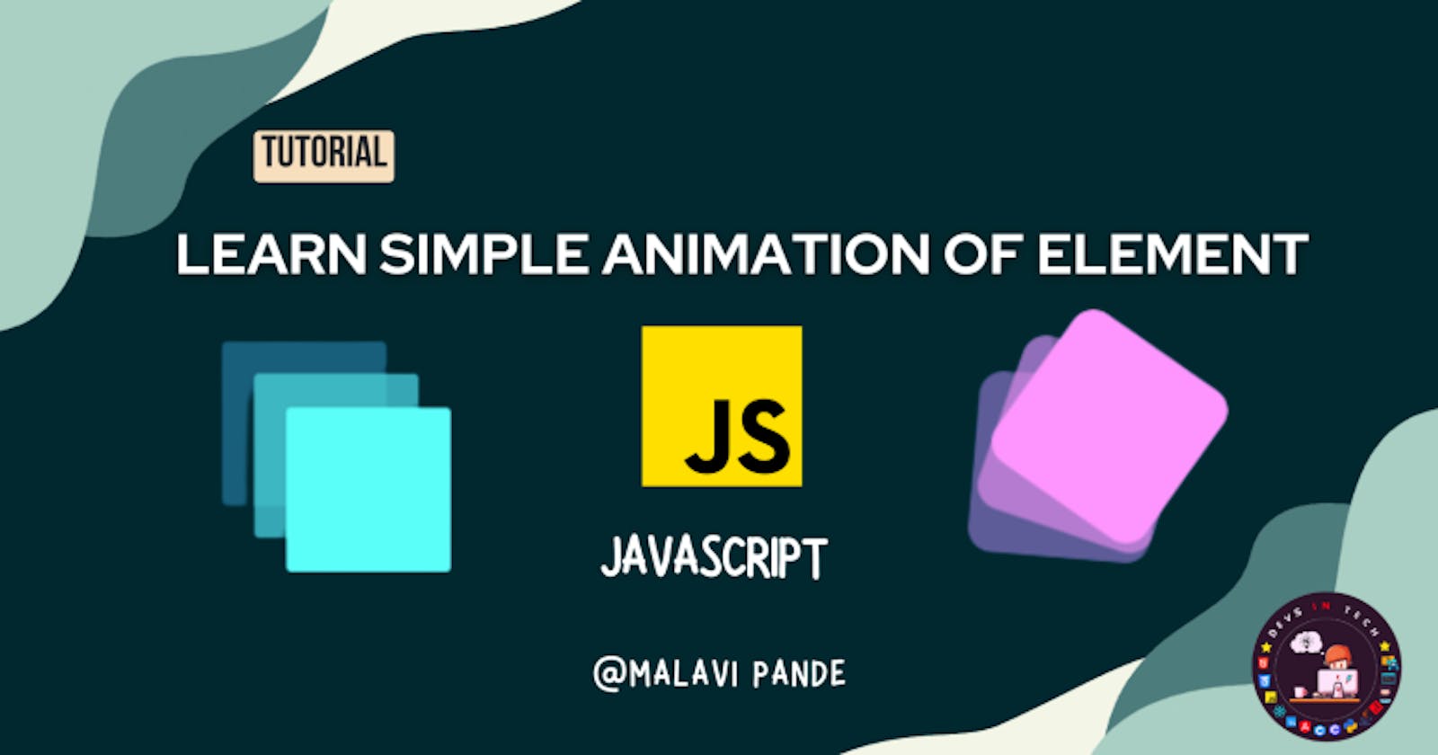 Learn Simple Animation Using JS