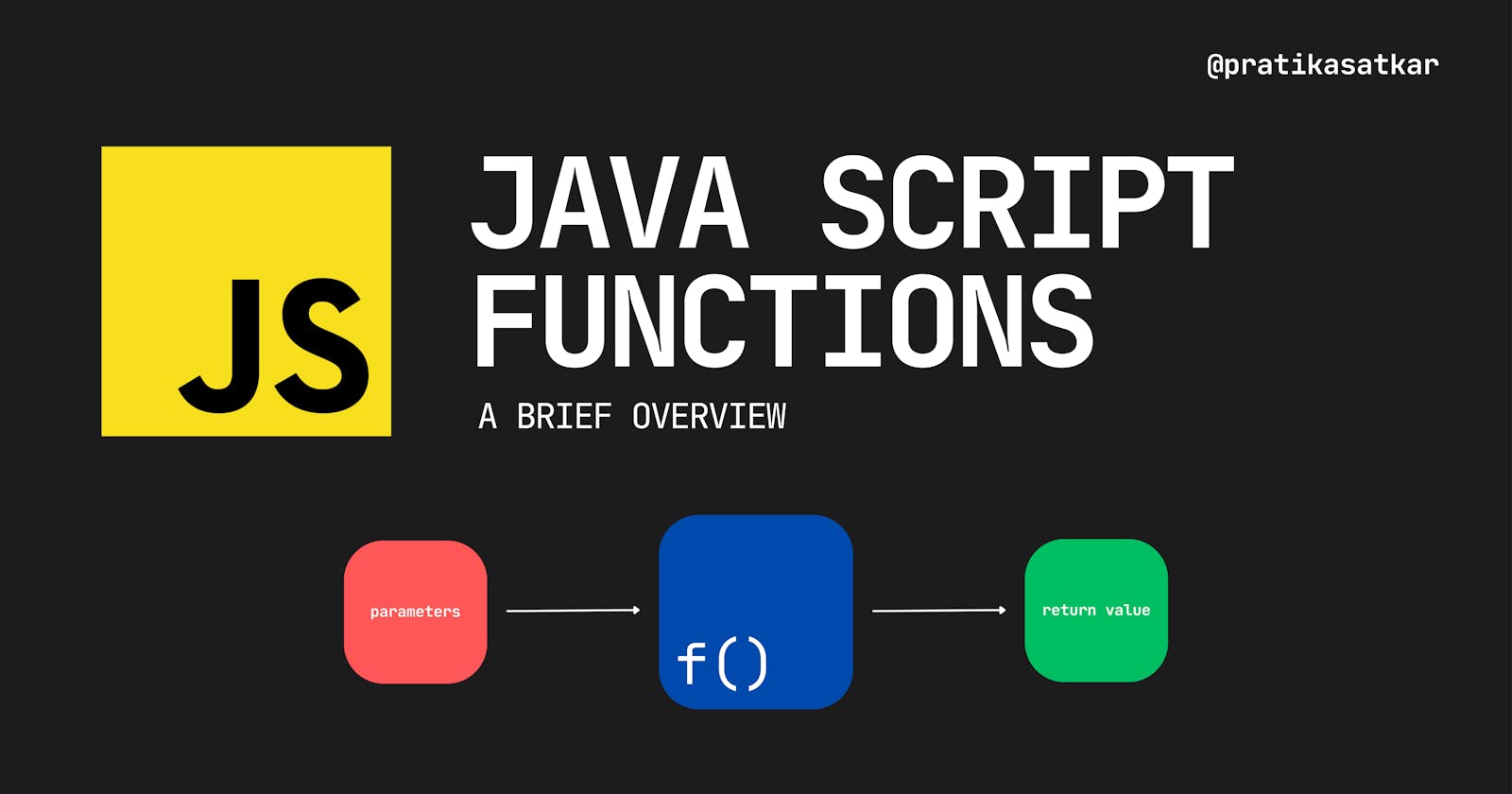 Java Script Functions : A brief overview