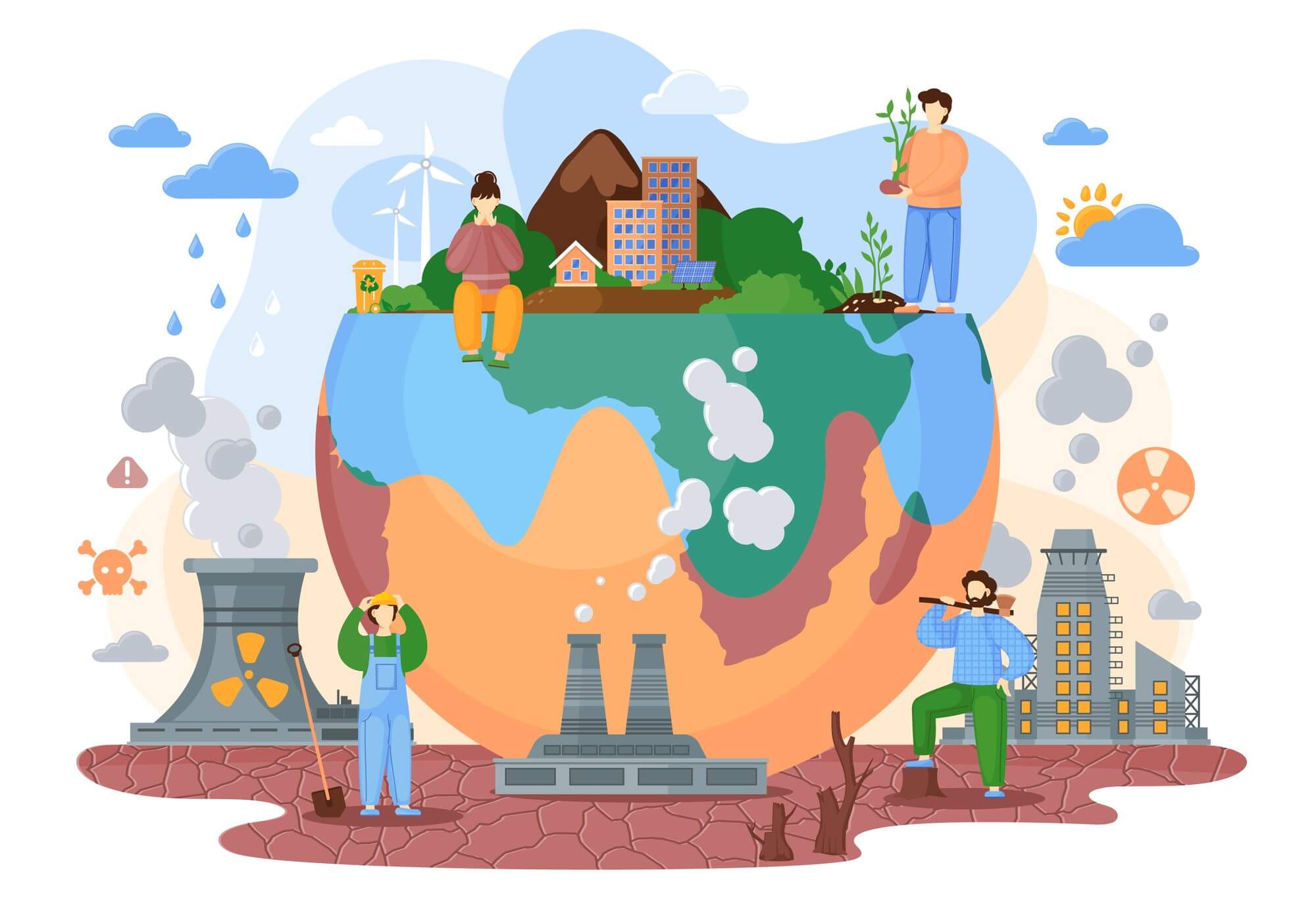 Is it ethical to invest in a company harming the environment?