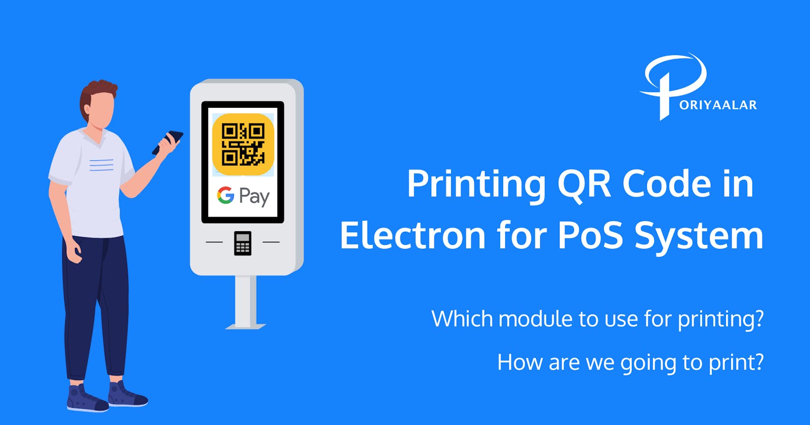 Printing QR Code in Electron for PoS System