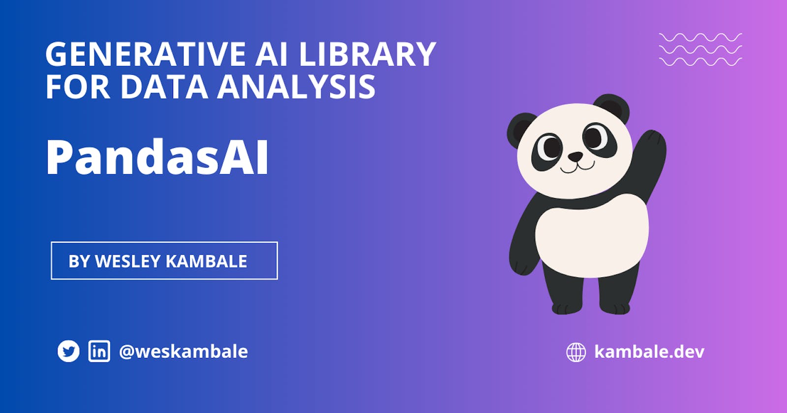 PandasAI: The Generative AI Library