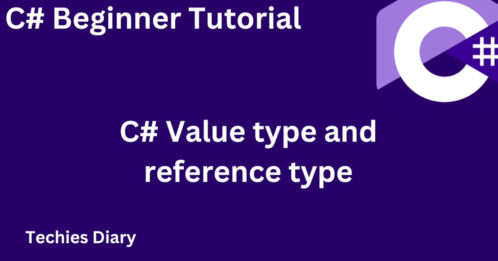 C# - Value Types Versus Reference Types