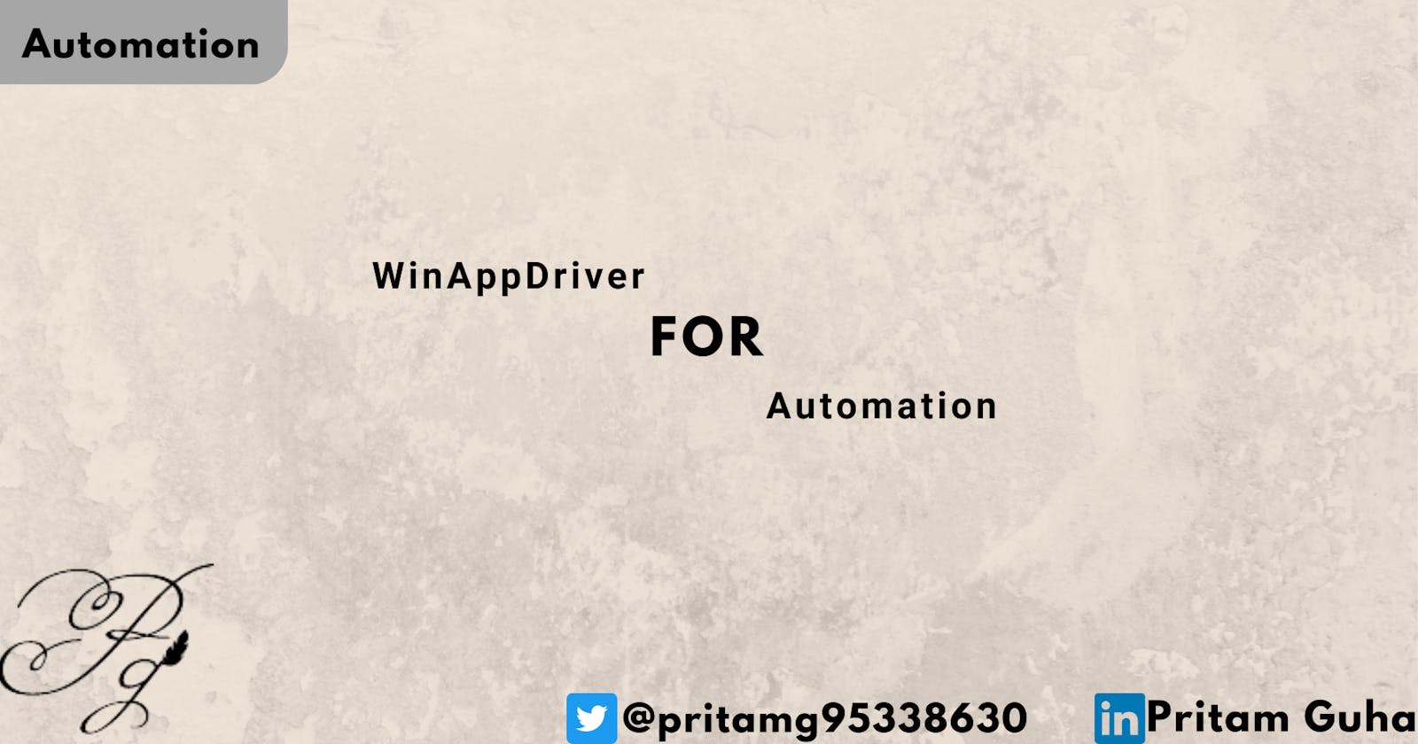 Knowing about WinAppDriver....