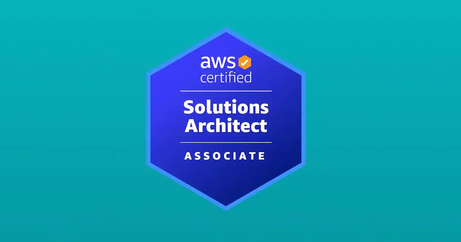My AWS Solutions Architect Associate Journey