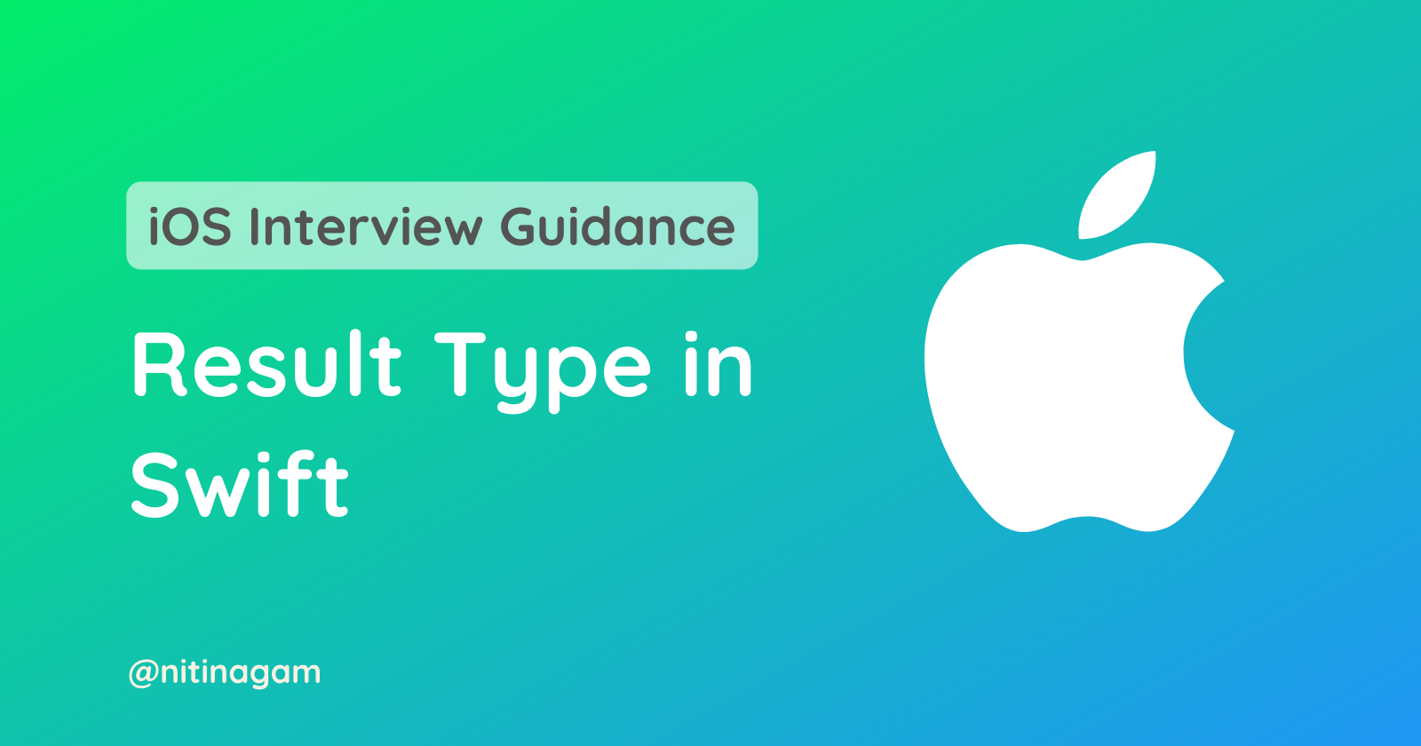 iOS Interview QnA: Result Type in Swift