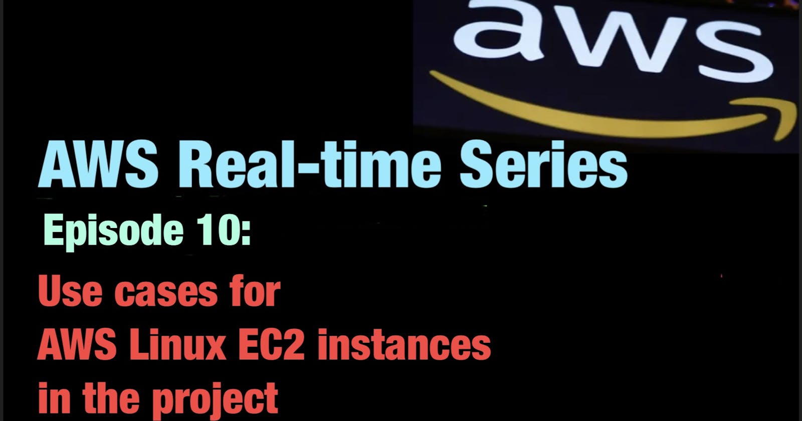 Why AWS Linux EC2 instances are used in the project?