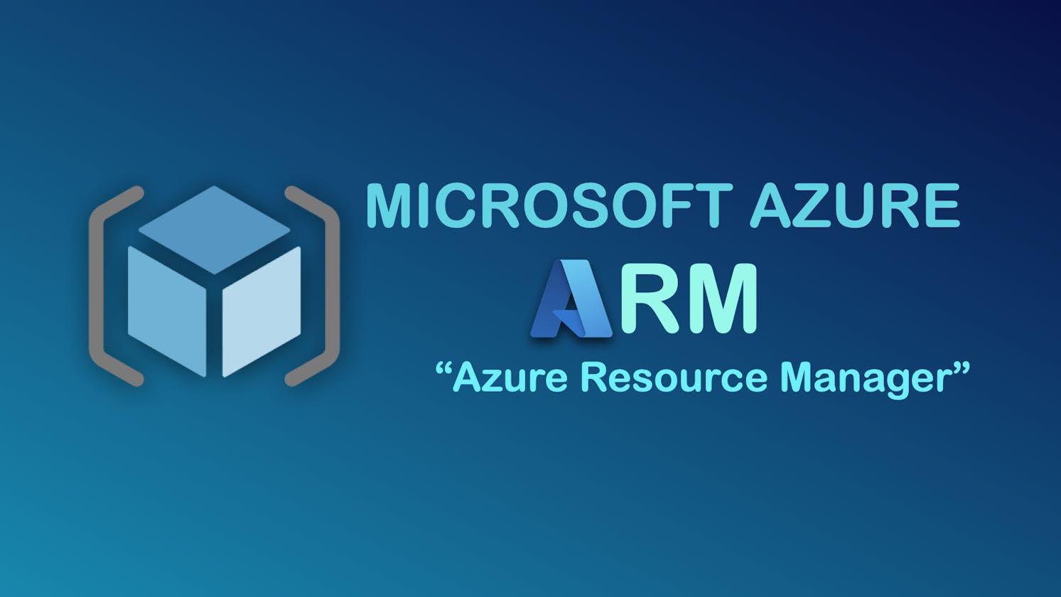 [MS Azure] ARM - Azure Resource Manager