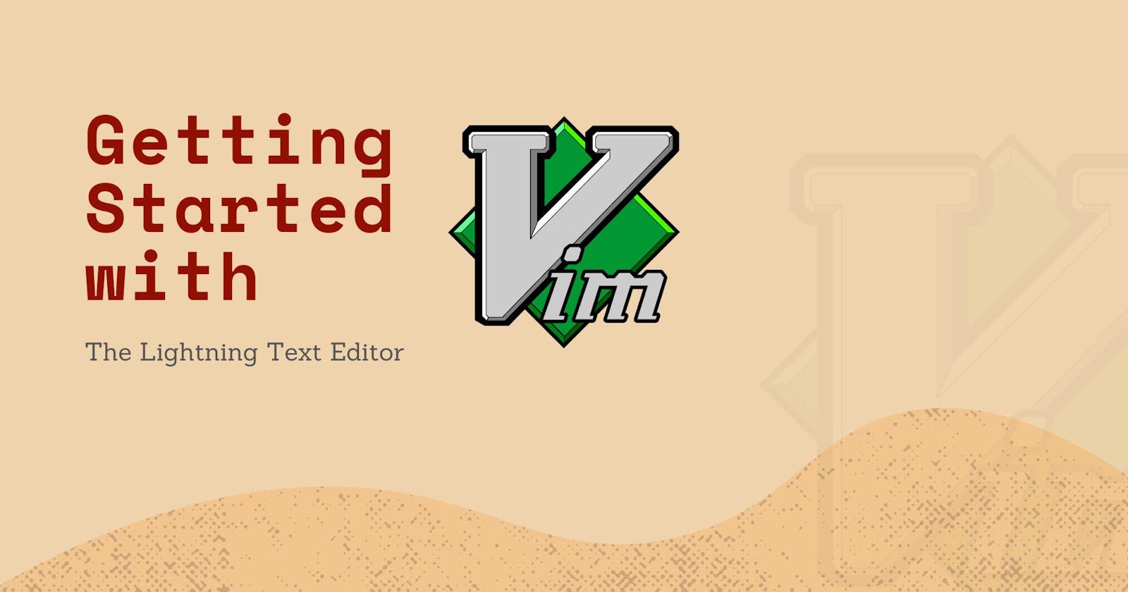 Getting started with VIM: the Lightning Text Editor ⚡